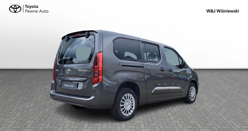 Toyota Proace City Verso cena 112900 przebieg: 60000, rok produkcji 2022 z Łapy małe 172